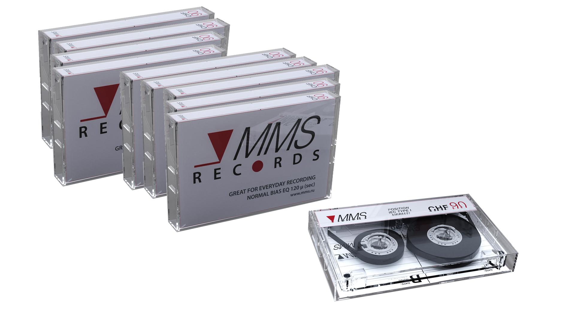 Компакт кассеты для профессиональных и бытовых магнитофонов.